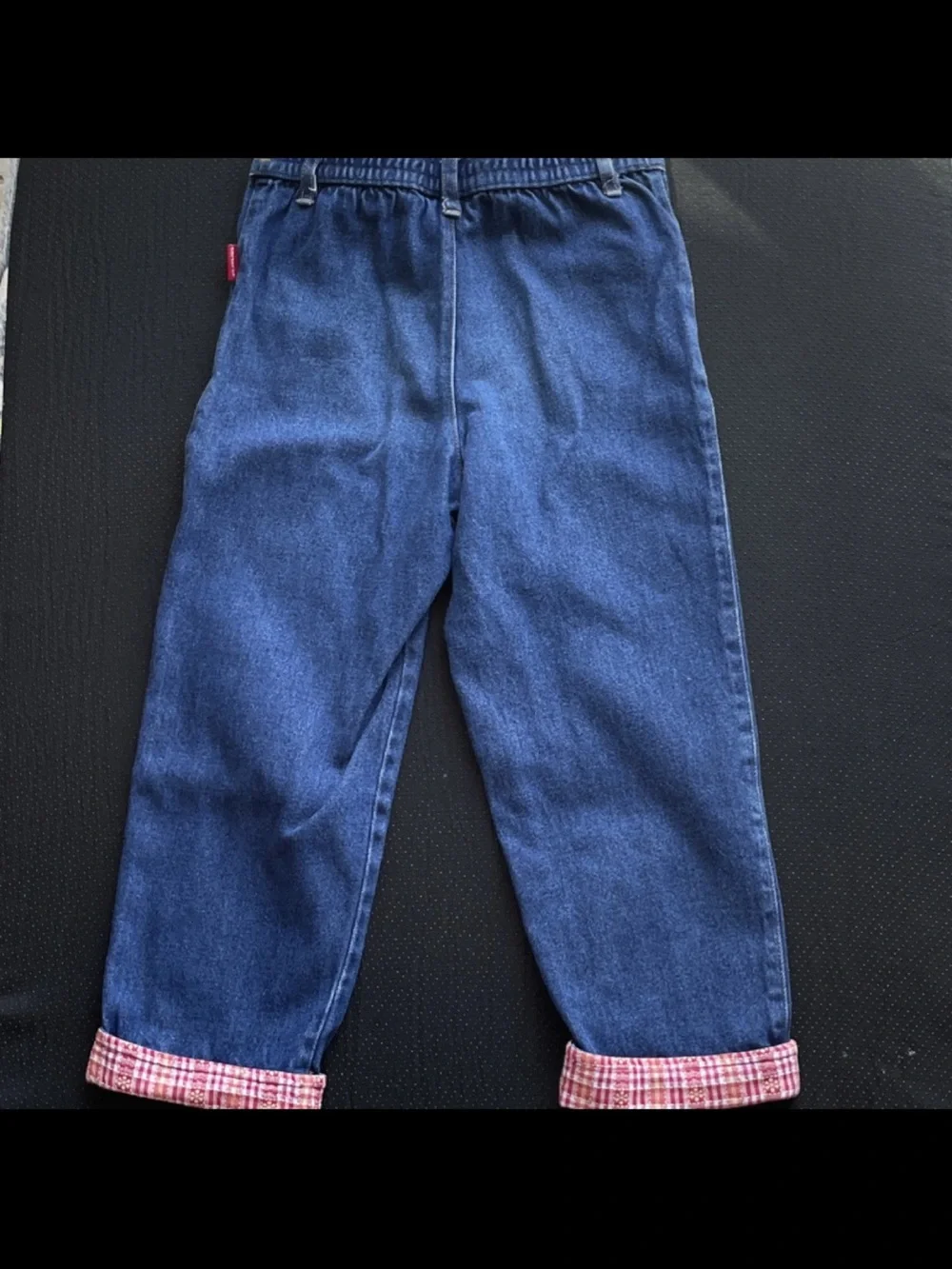 Carter's Blue Denim Jeans with Pink Logo Tag